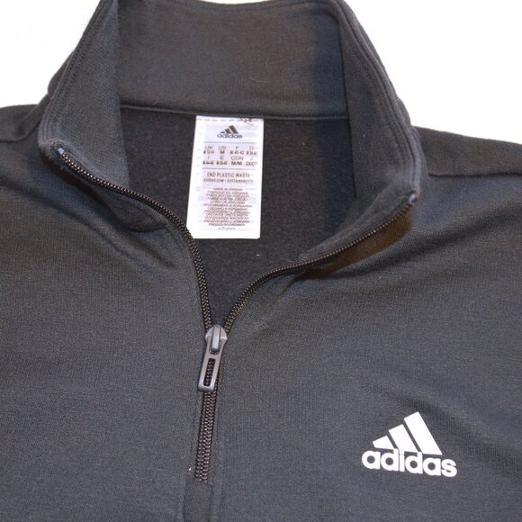 Adidas 3/4 Zip Sweatshirt - Size M - Picture 3 of 7